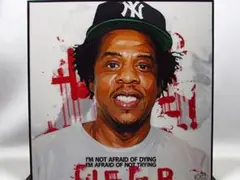 【新品 No 680】 ポップアートパネル Jay-Z HIPHOP