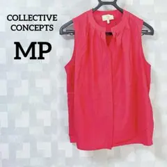 COLLECTIVE CONCEPTS 【MP】ノースリーブチュニック ピンク