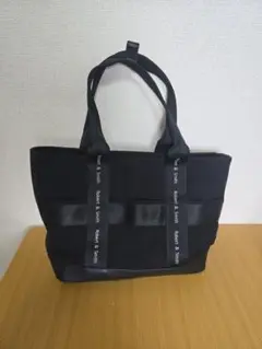 Robert & Smith トートバッグ 黒　レジャー、旅行、ゴルフ