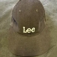 Lee コーデュロイキャップ ブラウン L