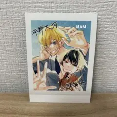 平野と鍵浦 復刻版 復刻版特典 ぱしゃこれ アニメイト特典