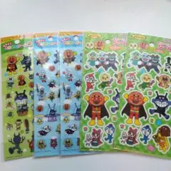 アンパンマン デコレーションシール なかよしとうめいシール セット