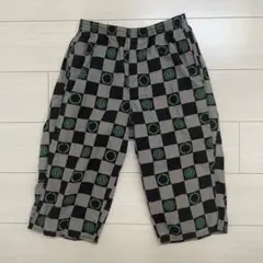 ユニクロ M メンズ ステテコ 6分丈　ハーフパンツ 鬼滅の刃　竈門炭治郎