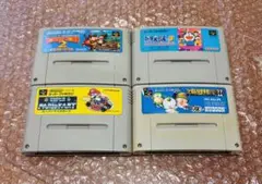 【SFCソフト4本セット・任天堂・ファミコン】kai