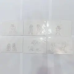 忍たま 体験展 忍務振り返りの段 原画ポストカードセット ドクタケ 八宝斎