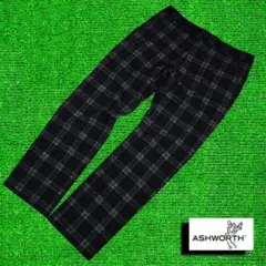 ASHWORTH アシュワース 秋冬用 チェックパンツ【85㎝】美品