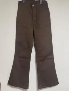 Wrangler ブーツカットデニムパンツ ブラウン