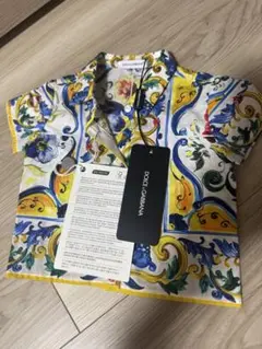 値下げ中！！Dolce & Gabbana 半袖シャツ 新品タグ付き