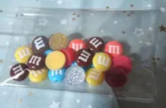 デコパーツ マーブルチョコ 約20個