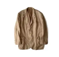 Brooks Brothers イタリア製 シルク リネン テーラードジャケット