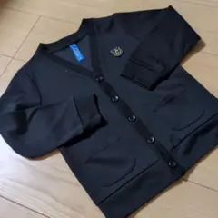 エルフィンドール　ブラック カーディガン 120サイズ