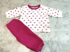 ユニクロ キルトパジャマ 80