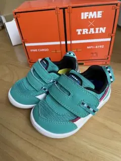 IFME × TRAIN ベビー スニーカー グリーン