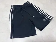 美品　adidas 3本ライン ショートパンツ S 短パン　ハーフパンツ　メンズ