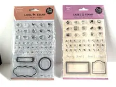 文具女子博　こどものかお　クリアスタンプセット