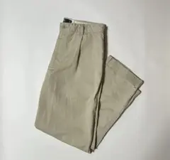 90s ラルフローレン チノパン スラックス ツータック 古着 w34 l30