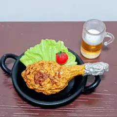 リーメント ♡♡キッチングリル ♡♡ローストチキン ビールセットミニチュア