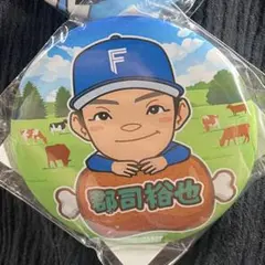 北海道日本ファイターズ 北海道肉祭り 2025 郡司裕也 缶バッチ