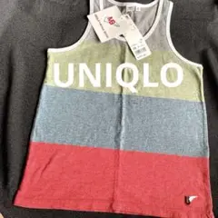 新品　ユニクロ　キッズ１２０　 　　　　BOYS タンクトップ