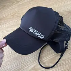 TAVARUA ブラックメッシュキャップ