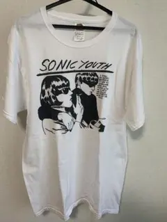 SONIC YOUTH Tシャツ ホワイト綿100%