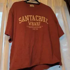 SANTA CRUZ WHARF Tシャツ 赤