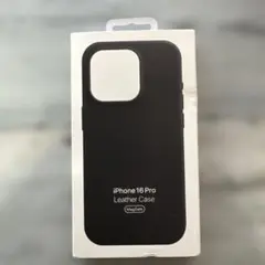 iPhone 16 Pro レザー　ブラック　互換品