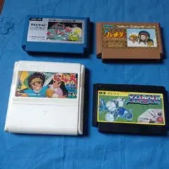 FC ファミコン デビルワールド＆忍者ハットリくん＆ゼビウス等