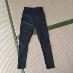 匿名配送　ハイウエスト　Sサイズ 黒レギンス　伸縮性抜群
