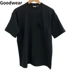 Goodwear ブラック Tシャツ ポケット付き　半袖　カジュアル　シンプル