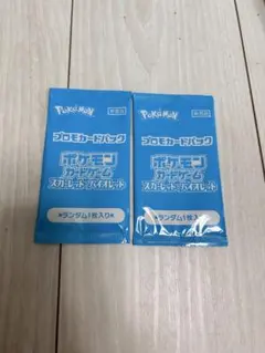 ポケカの夏がキタ！プロモカードGetキャンペーン！　未開封　2パック