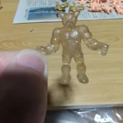 キン肉マン キン消し 銀ラメ クリア フォックスマン