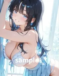 AIイラスト 美女 A4ポスター G99