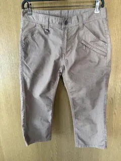 【NICOLE CLUB FOR MEN】クロップドパンツ 7分丈 クロップド丈