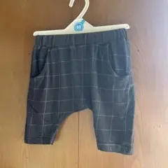 80サイズ チェック柄パンツ