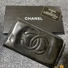 CHANEL♡エナメル長財布
