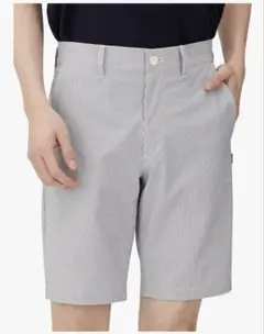 最終値下げ！！ new balance ゴルフ ストライプパンツ グレー
