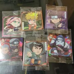 NARUTO　ナルト　なると　ウエハースシール　６枚