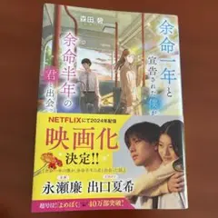 小説　余命１年と宣告された僕が余命半年の君と出会った話　著　森田