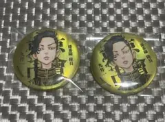 東京リベンジャーズ　マットメタリック缶バッジ　九井　新体験展　缶バッジ