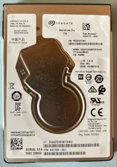 Seagate Barracuda Pro 1TB HDD