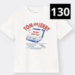 【新品】GU KIDS グラフィックT(半袖) TOM and JERRY 1