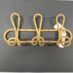 juglas ラタン製 ウォールフック 3フック　未使用品