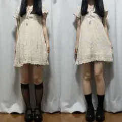 森ガール チュニック ワンピース フェアリー グランジ