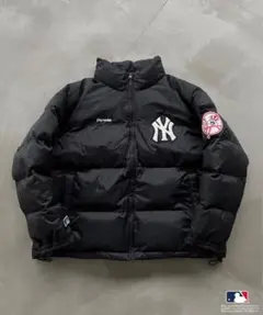 Perushu New York Yankees ダウンベスト 黒 Perushu New York Yankees ダウンベスト 黒