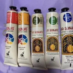 JO SONJA'S アクリル絵の具 5本セット