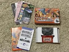 ゲームボーイアドバンス　ds ポケットモンスター ファイヤレッド　ポケモン