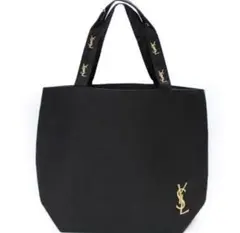 付録　ysl イヴサンローラン ロゴ刺繍 トートバッグ