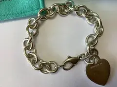 ティファニーのハートタグブレスレット