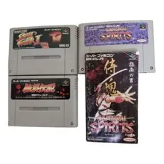 【動作未確認】スーパーファミコン 格闘ゲーム3本セット